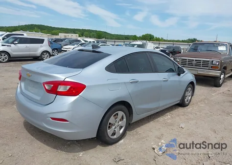 2017 Chevrolet Cruze Ls Auto из США, поврежденный, VIN 3G1BC5SM7HS522215